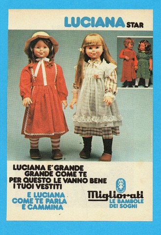 Bambola Luciana Migliorati