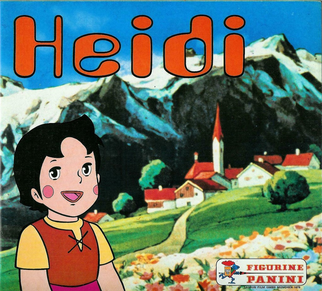 Album figurine Heidi