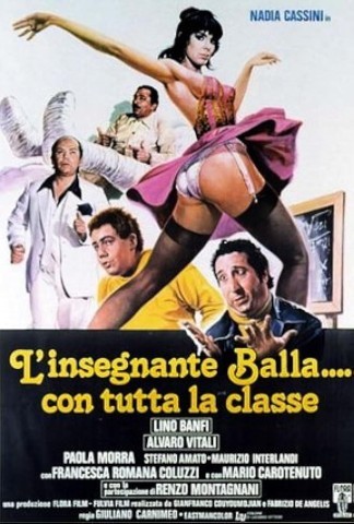 L'insegnante balla con tutta la classe