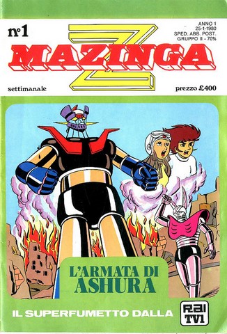 Fumetto Mazinga Z