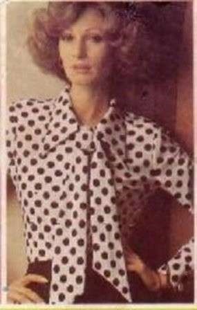 Camicia a pois anni 70